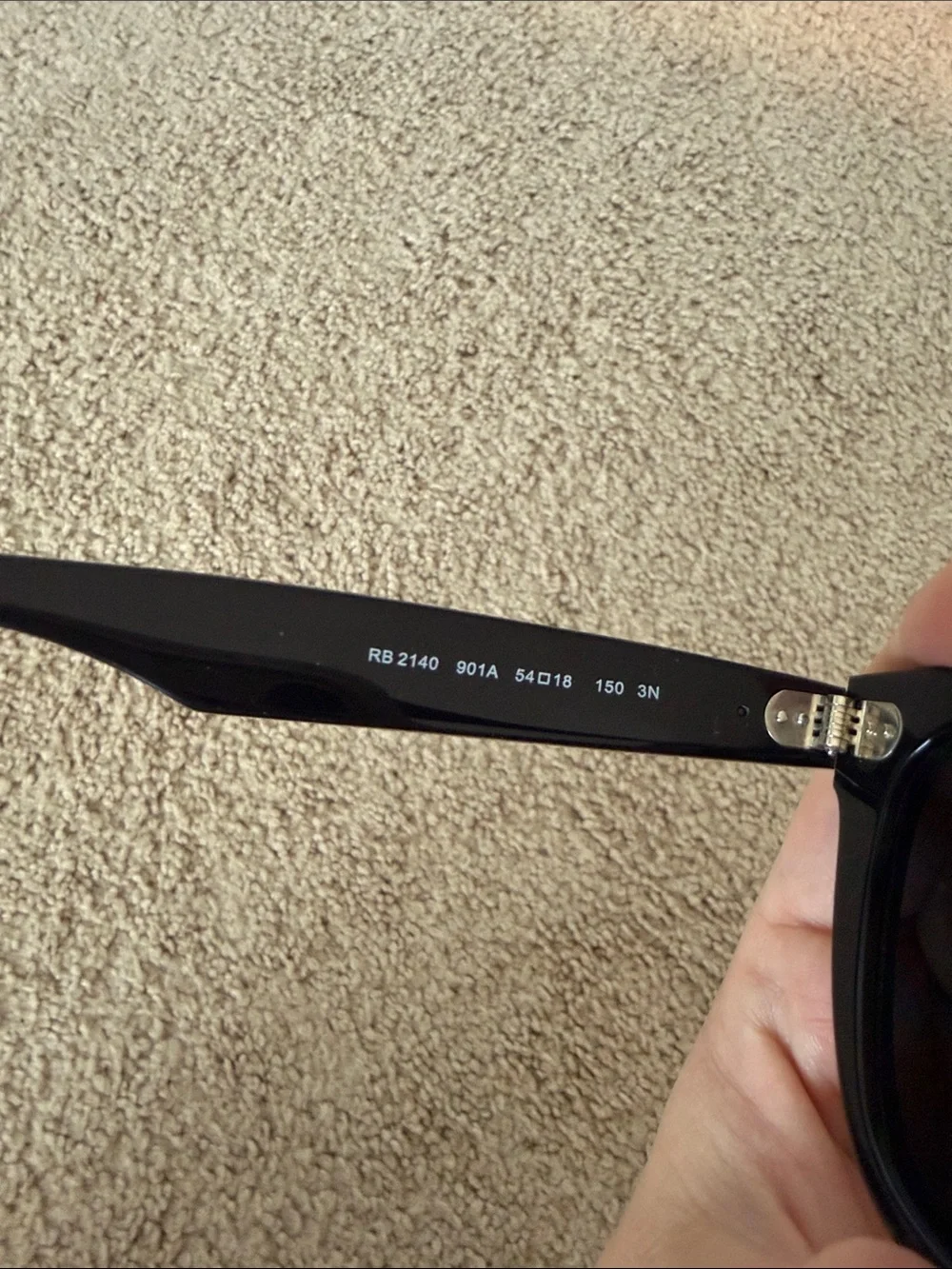 Ray-Ban Classic Black Wayfarer Sunglasses